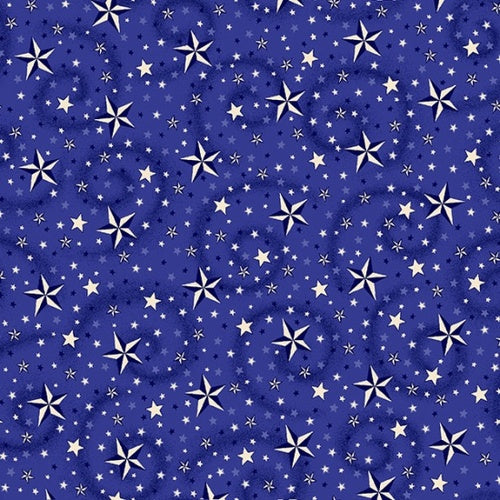 Wide Back - American Dreams Royal Blue 108" x 108"