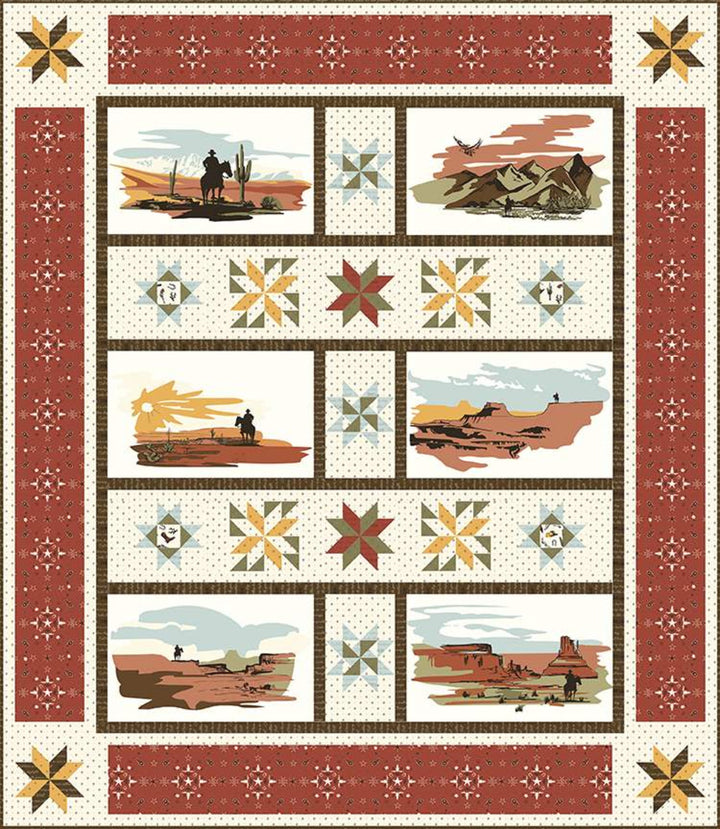 Kit 1149 Go West with John Wayne Quilt Kit