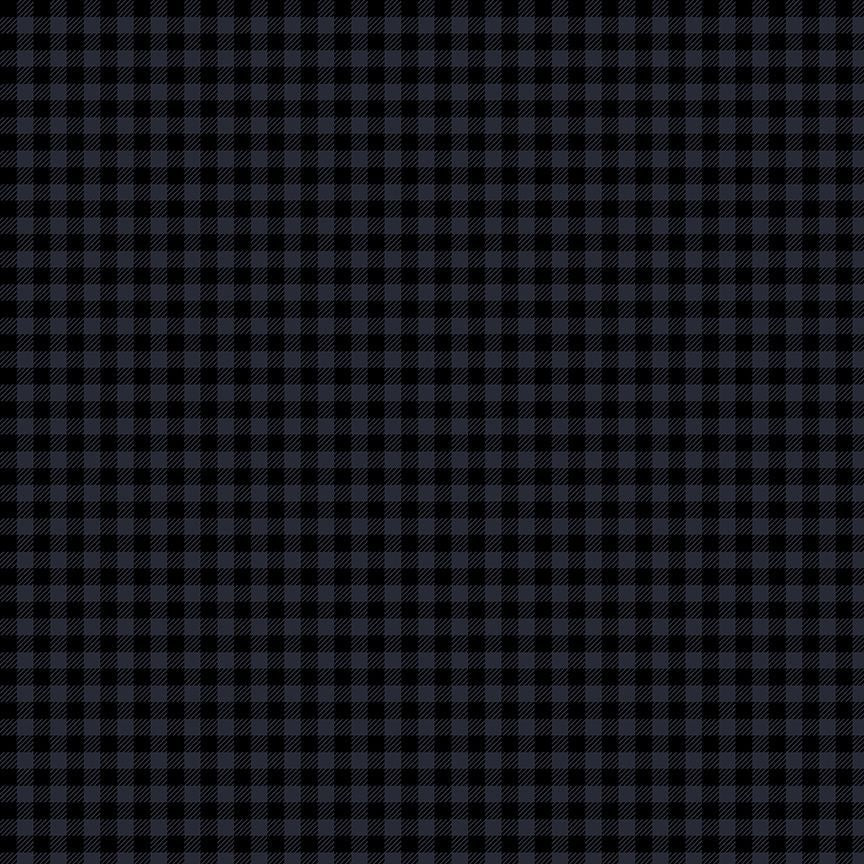 Black Monochrome - Plaid - STELLA-P2212 BLACK
