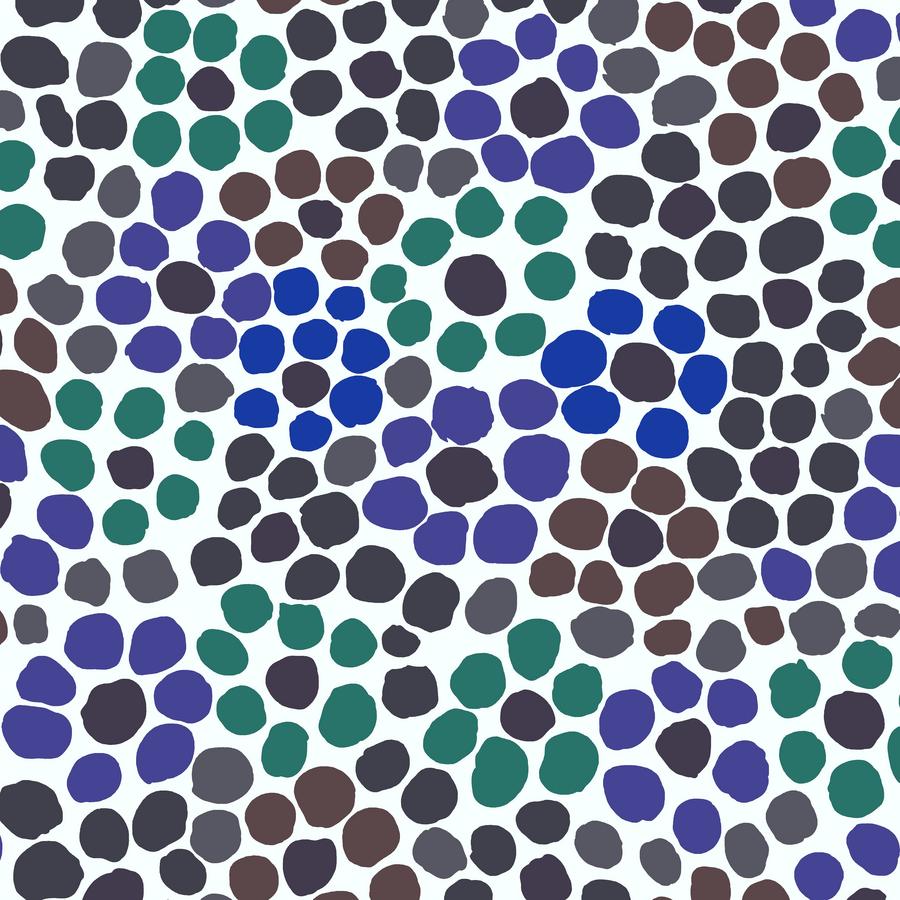 Kaffe Fasset Collective - Flower Dot - Contrast