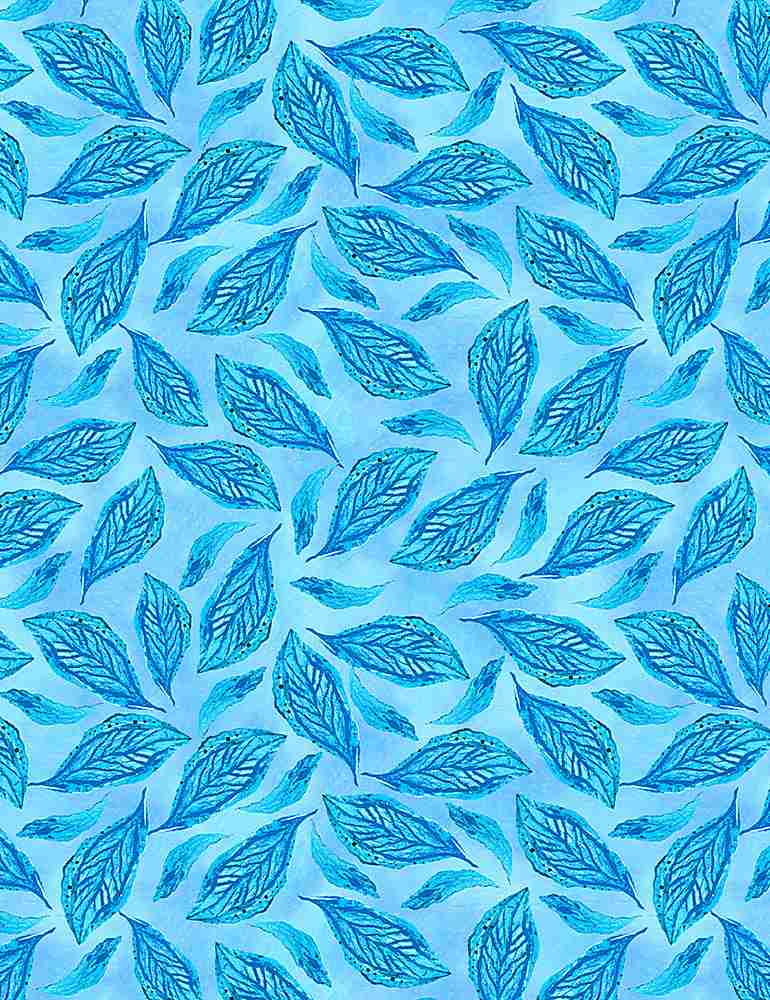 Painted Peacocks Tossed Painted Small Leaves CD1070