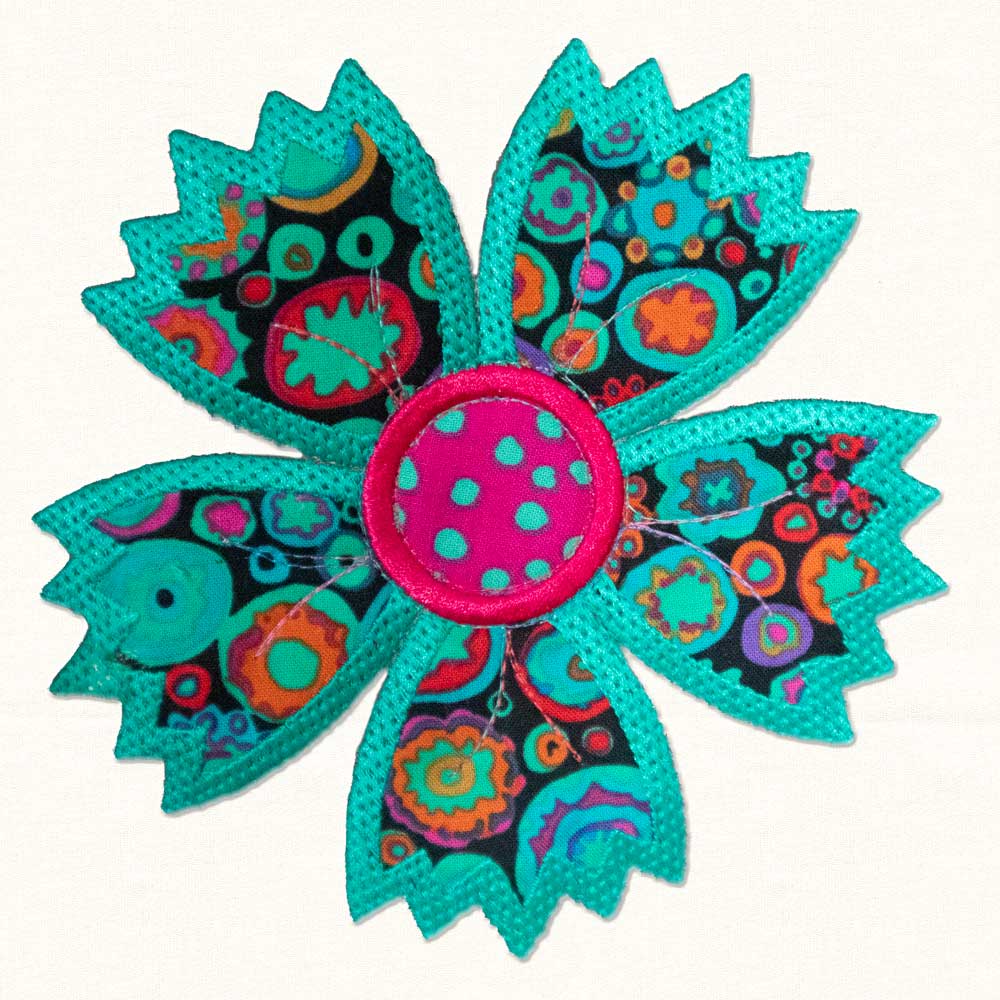 Just Flowers-  Machine Embroidery Pattern