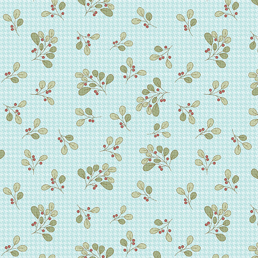 ABC's - Berry Sprig Medium Turquoise - 13176-84