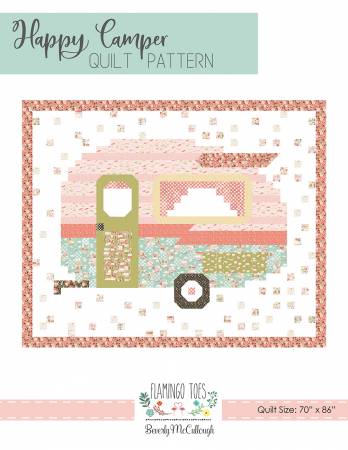 Happy Camper Quilt Pattern - Flamingo Toes