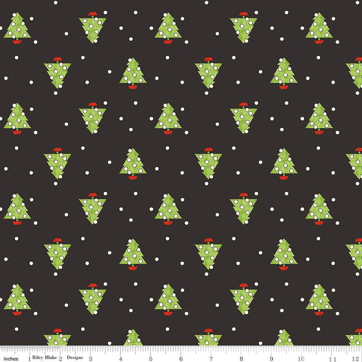 Nicholas - Tiny Trees Black - C12339-BLACK