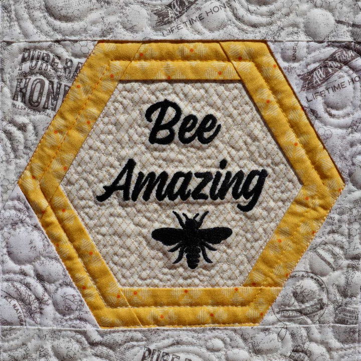 Honeycomb -  Machine Embroidery Pattern