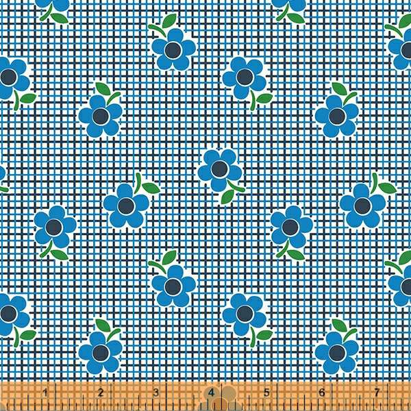 Darling - Posey Plaid - 53031-2 BLUE