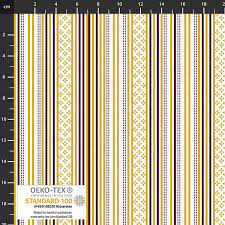 Christmas is Near -Metallic Burgundy Stripe