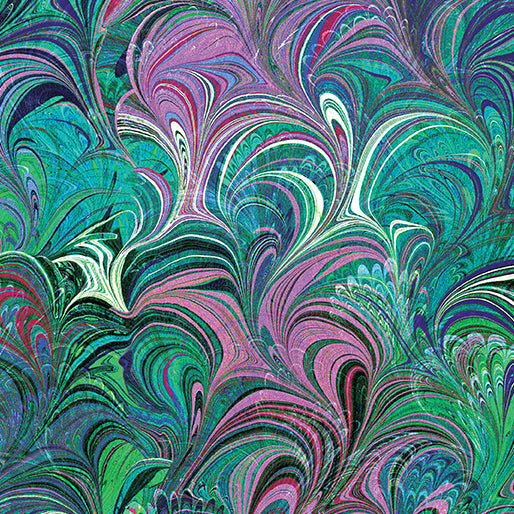 Wide Back - Cosette Teal Multi Color 12355W-84