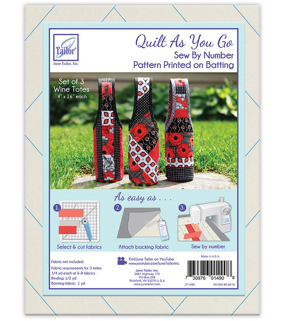 QAYG Wine Totes - June Tailor