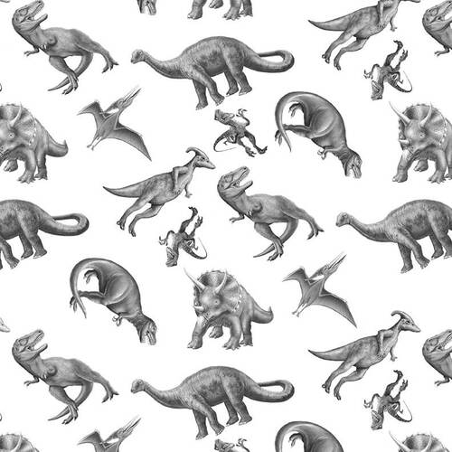 March of the Dinosaurs - Dinosaur Toile