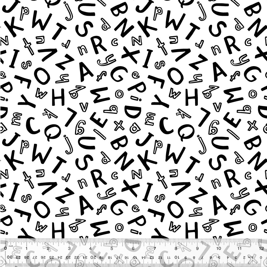First Look - Alphabet - 53447-1 Black on White