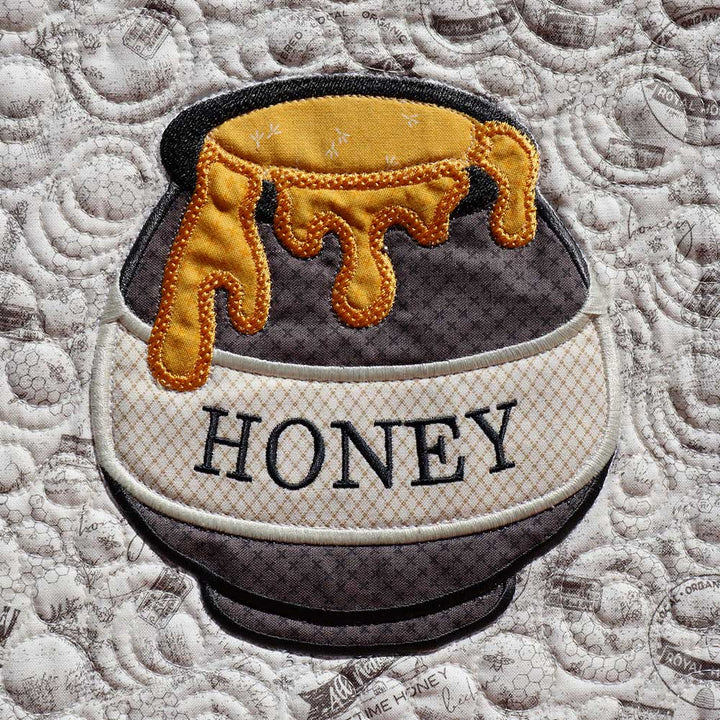 Honeycomb -  Machine Embroidery Pattern