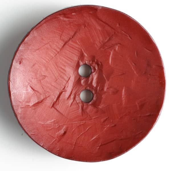 Dill Button 45mm Round Wine Red - 390168