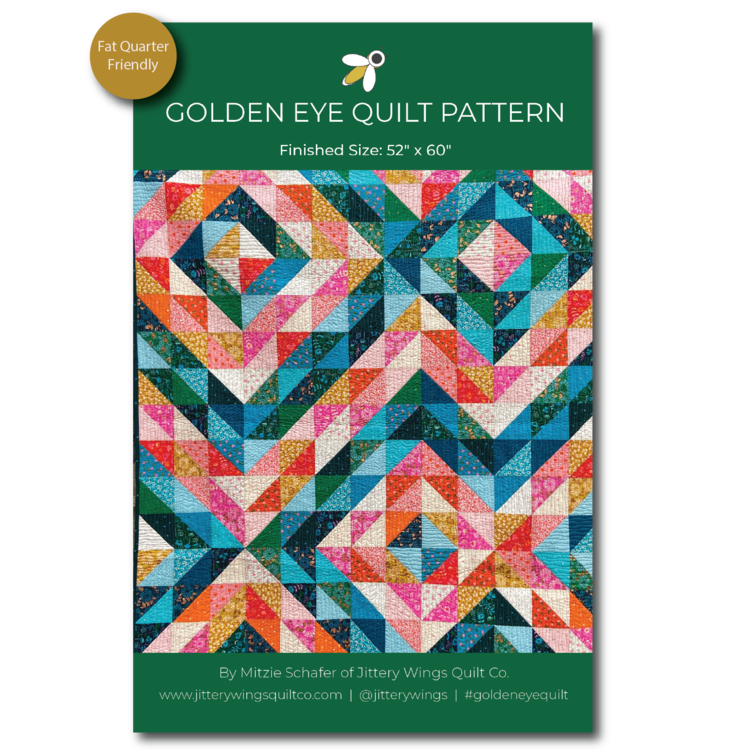 The Golden Eye Quilt Pattern