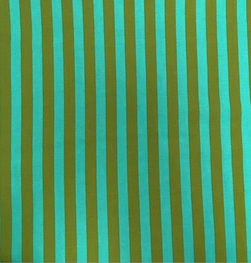 Tula Pink True Colors - Tent Stripe - Agave