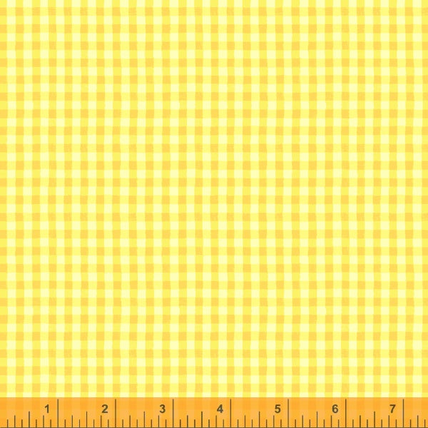 Farm Friends - Gingham Plaid, Sunshine - 52444A-8