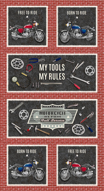 Panel 245 - Block Panel - My Tools My Rules - 519P-88 Brick