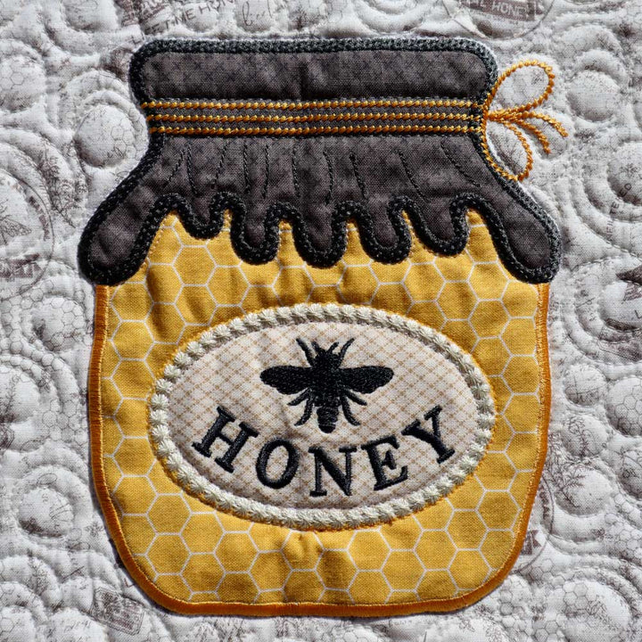 Honeycomb -  Machine Embroidery Pattern