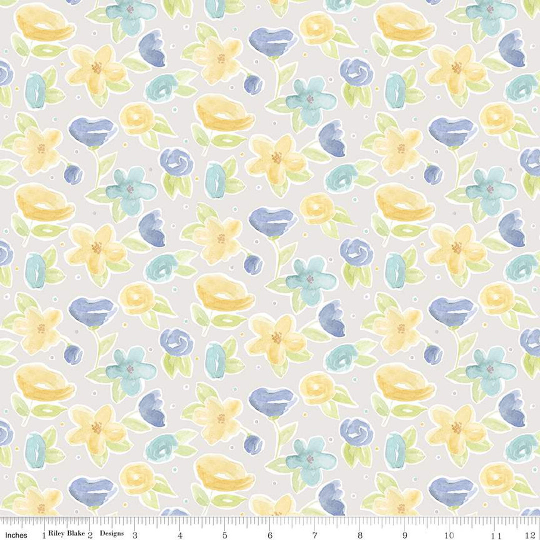 Flowers - C12409-GRAY