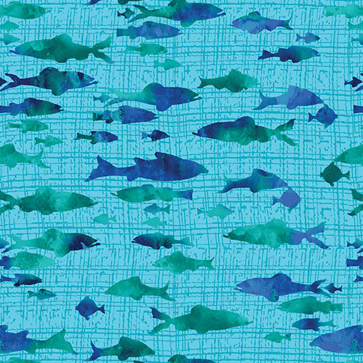 Atlantis - Fish Medium Teal - 13394-82