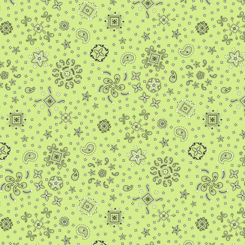 Farm Babies - Bandana Allover - 557-66 Green