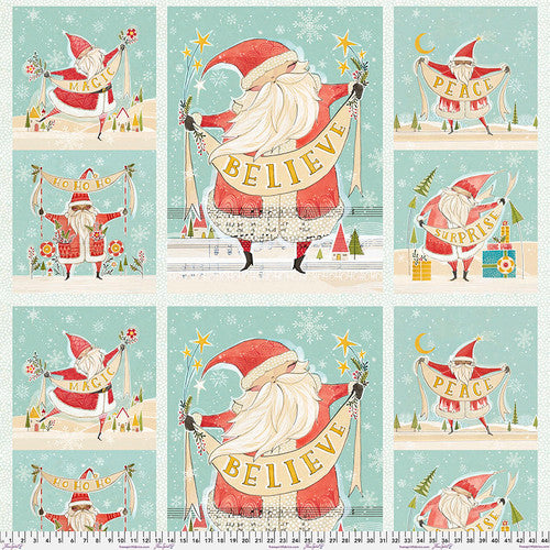 Panel 210 - Love Santa - Santa Wishes Panel - PWCD027.XPANEL