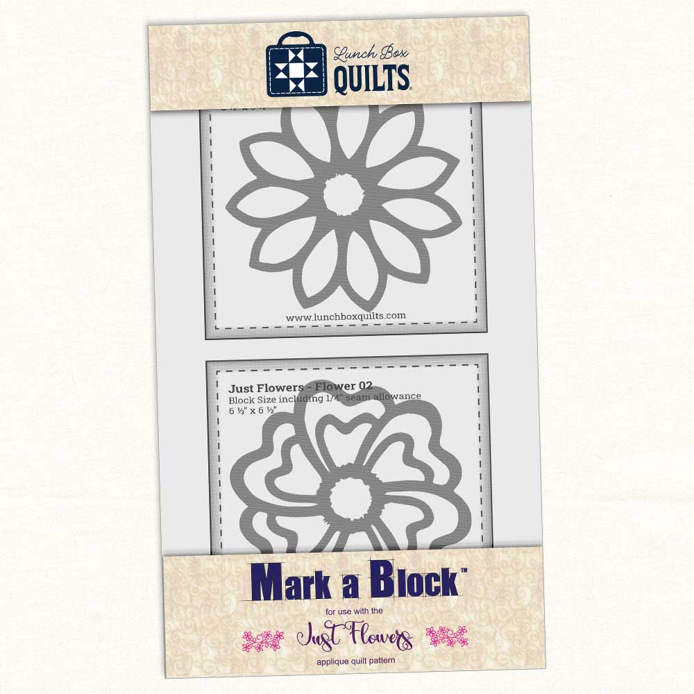 Mark-a-Block - Just Flowers