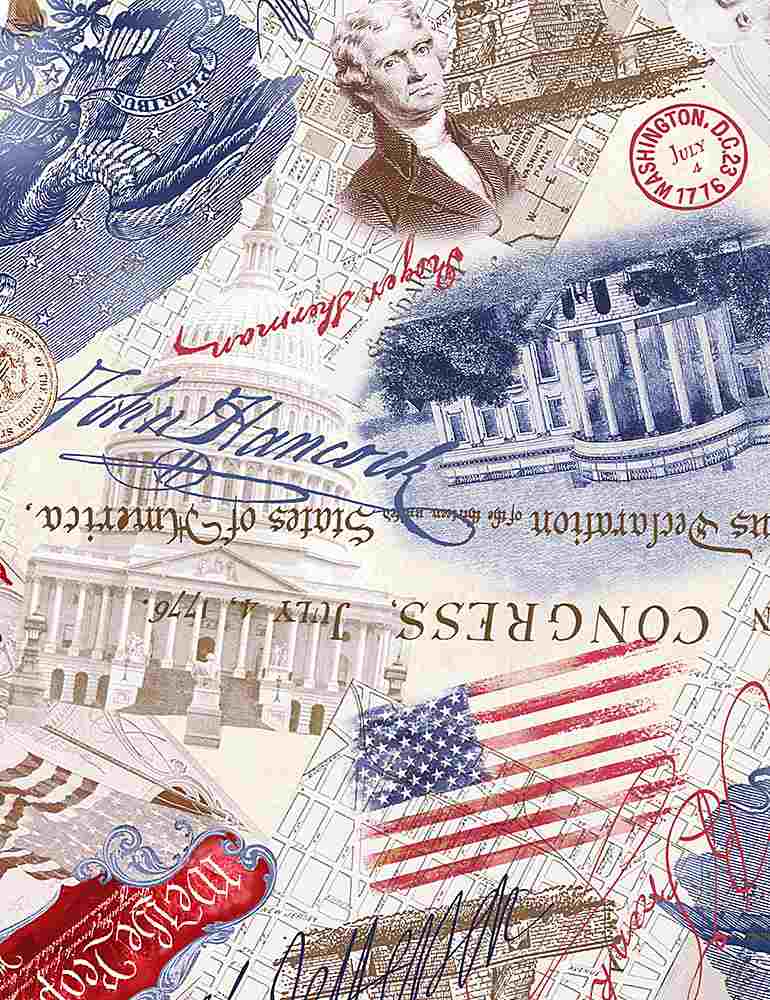 Patriotic USA Collage C1337