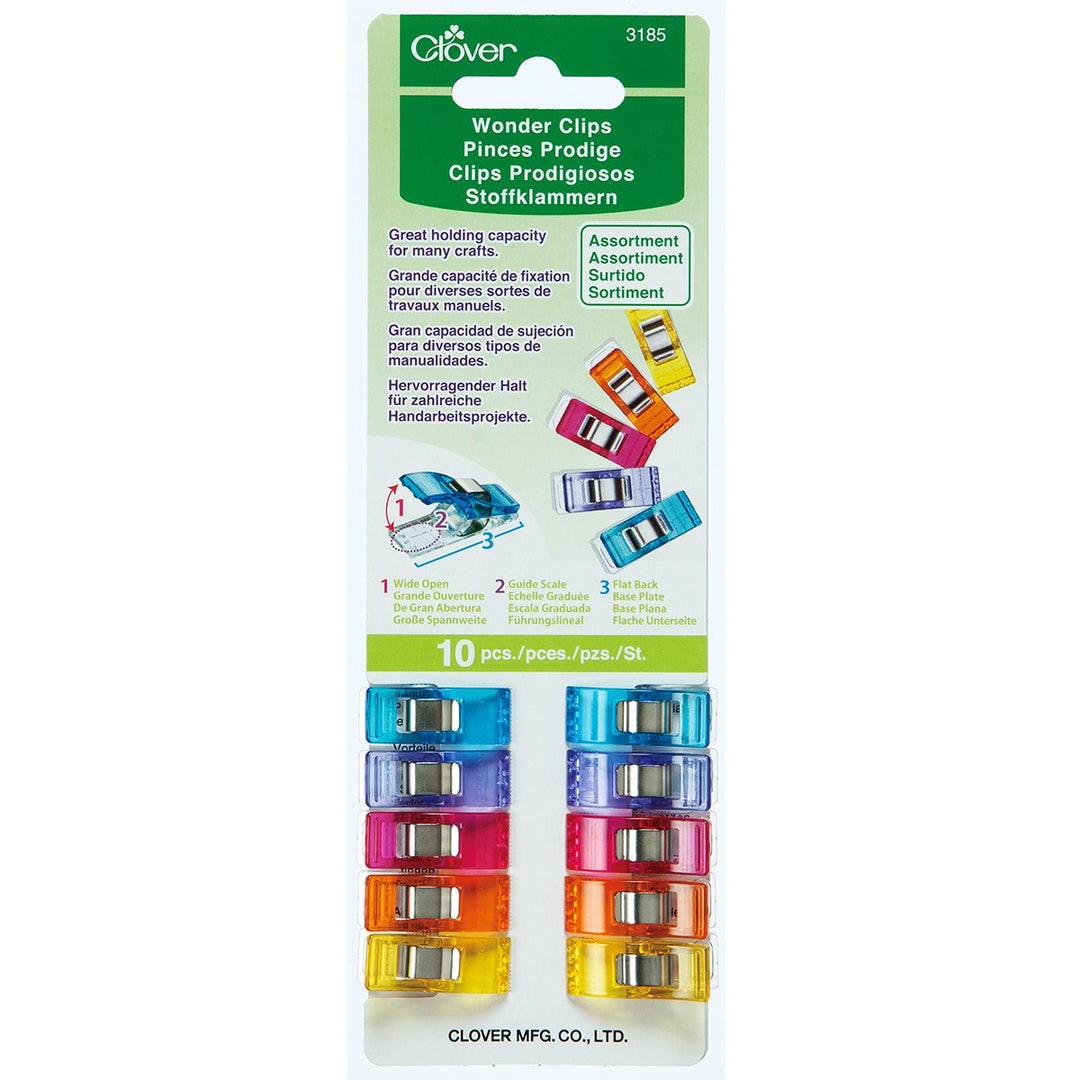 Wonder Clips - 10 piece Assorted Colors