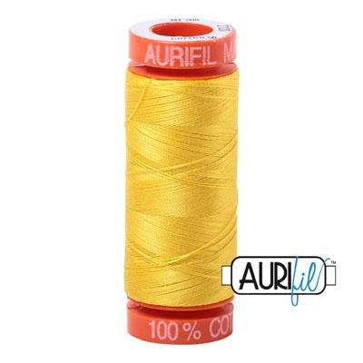 #2120 Canary Aurifil Cotton Thread