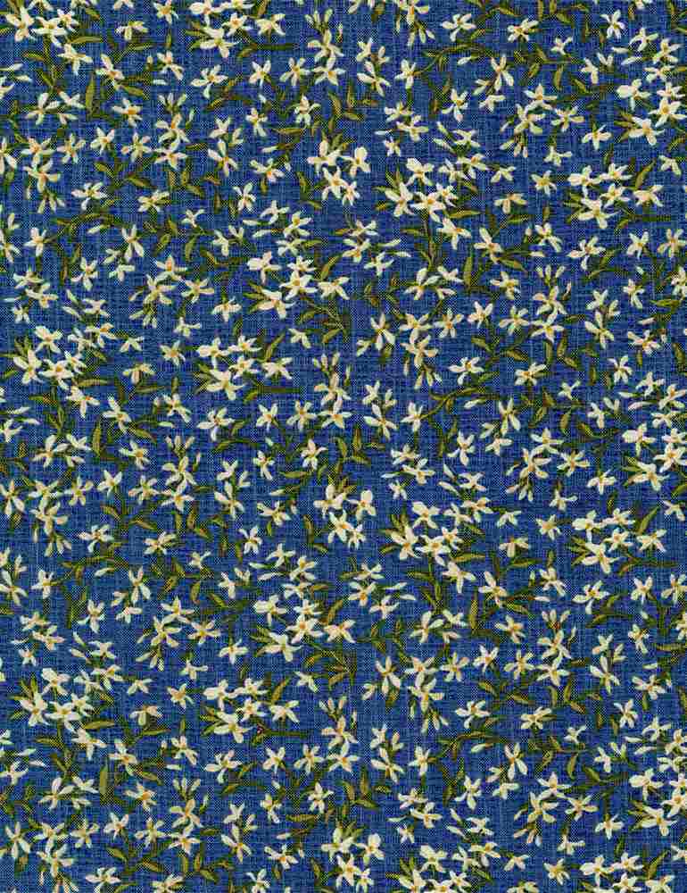 Masterpiece - Small Florals with Leaves - JT-C8491 BLUE