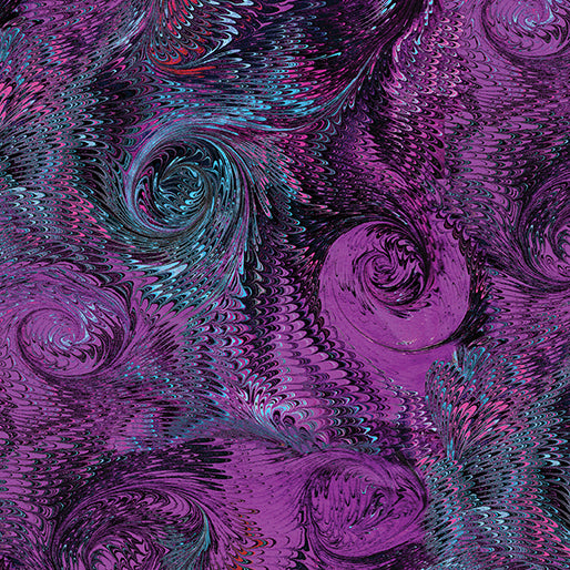 Poured Color 2 - Whirlwind Violet