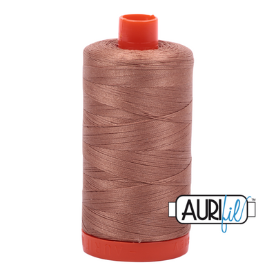 #2340 Cafe Au Lait Aurifil Cotton Thread