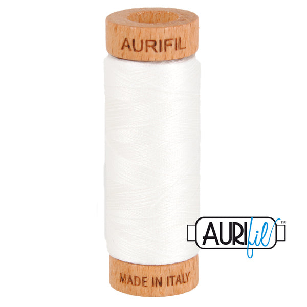 #2021 Natural White Aurifil Cotton Thread