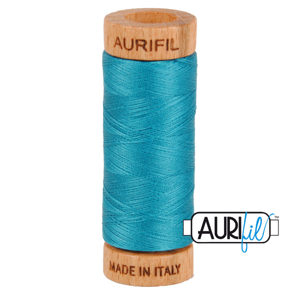 #4182 Dark Turquoise Aurifil Cotton Thread