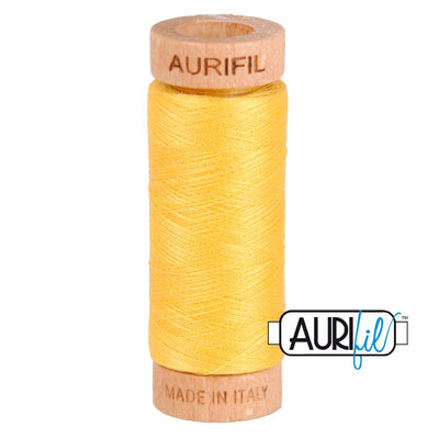 #1135 Pale Yellow Aurifil Cotton Thread