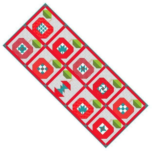 Kit 1070 Table Runner of the Month Apple Spice