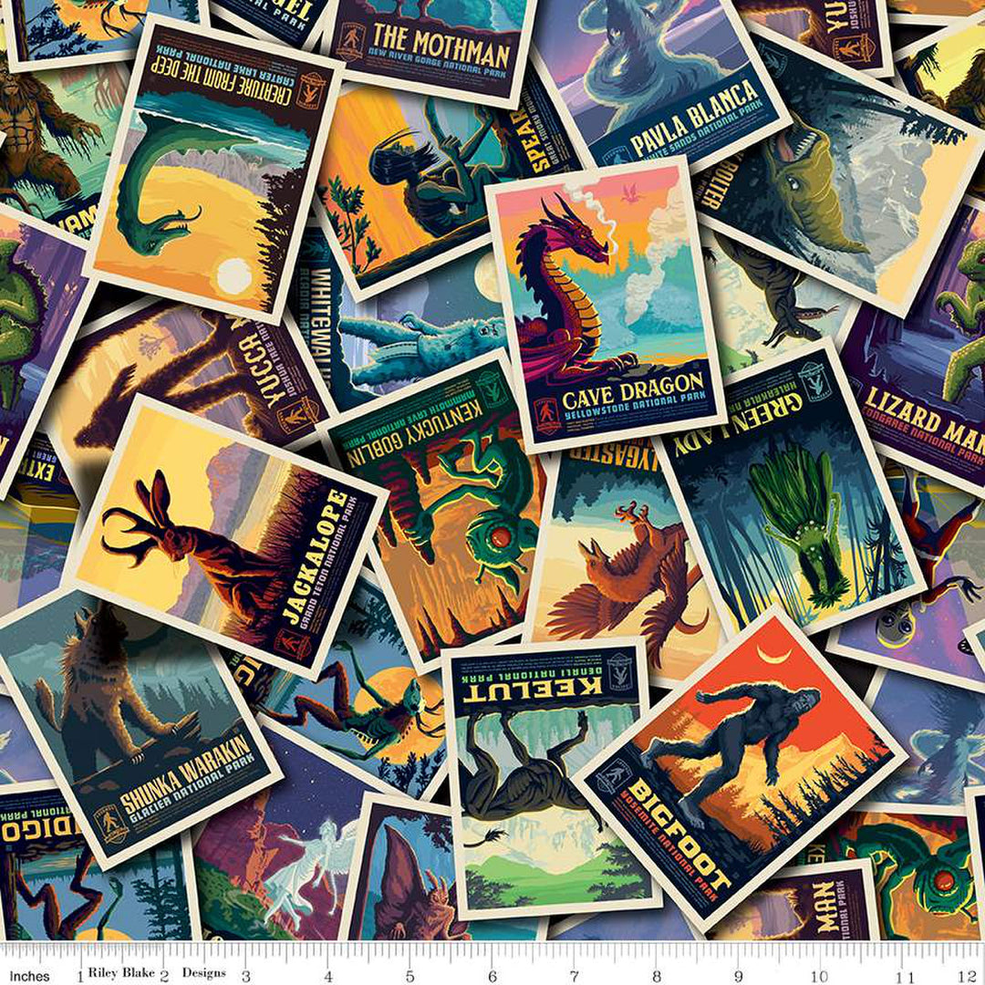 Legends of the National Parks - Postcard Toss - CD13280-MULTI