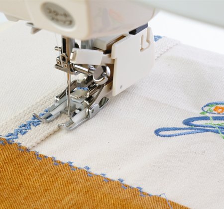 Janome Even Feed Foot with Quilting Guide