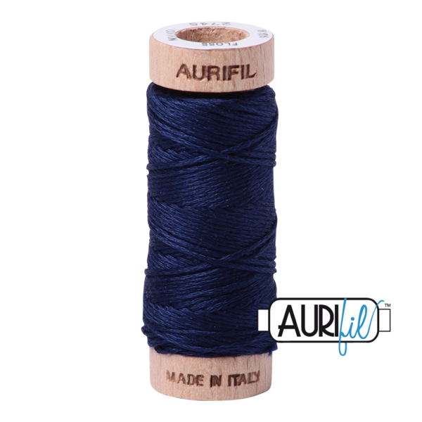 #2745 Midnight Aurifil Cotton Thread