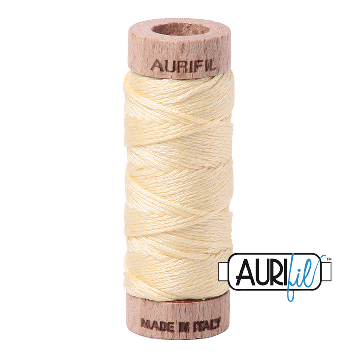 #2110 Light Lemon Aurifil Cotton Thread