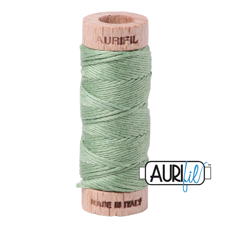 #2840 Loden Green Aurifil Cotton Thread