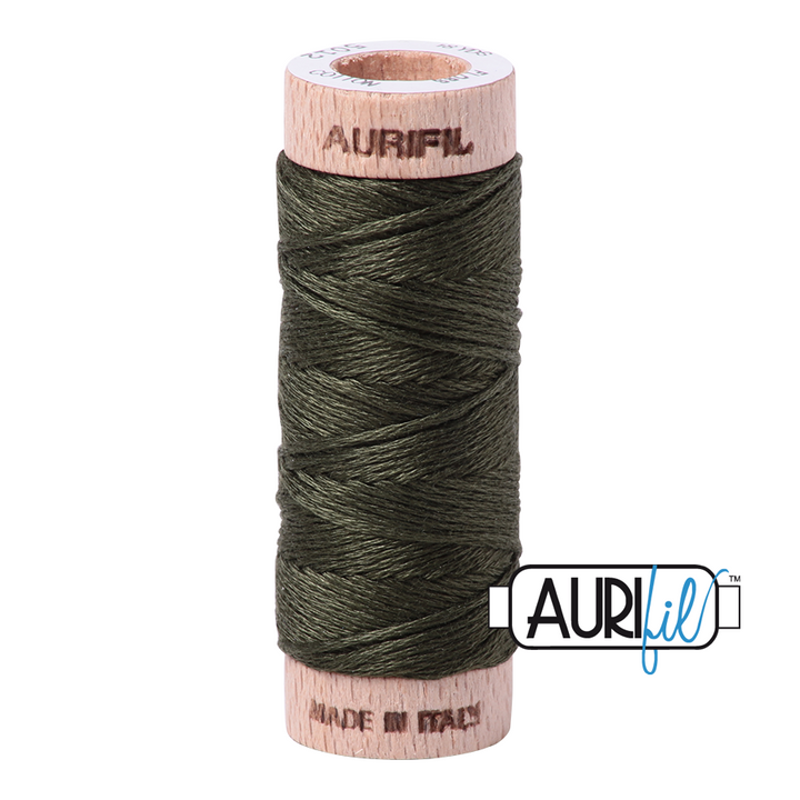 #5012 Dark Green Aurifil Cotton Thread