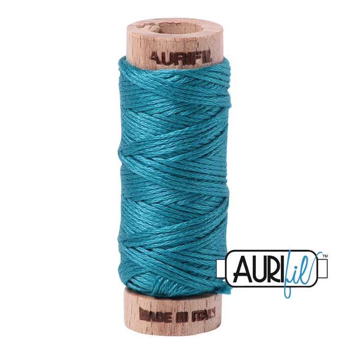 #4182 Dark Turquoise Aurifil Cotton Thread