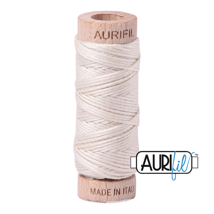 #2309 Silver White Aurifil Cotton Thread
