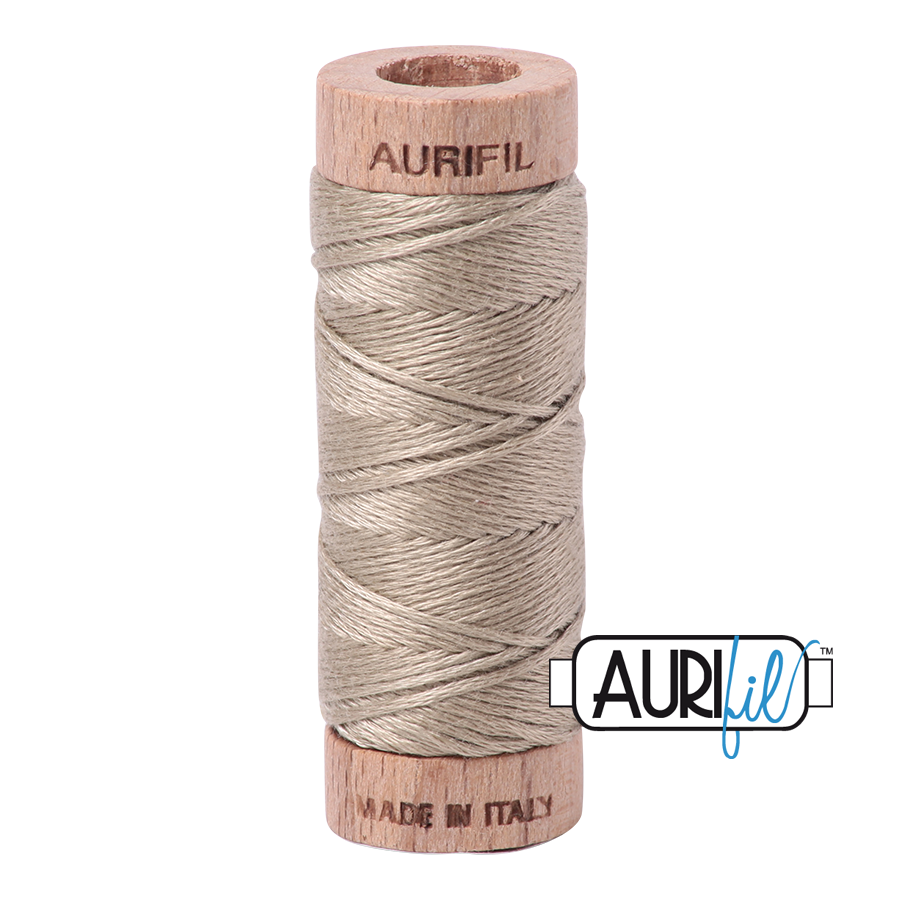#2324 Stone Aurifil Cotton Thread