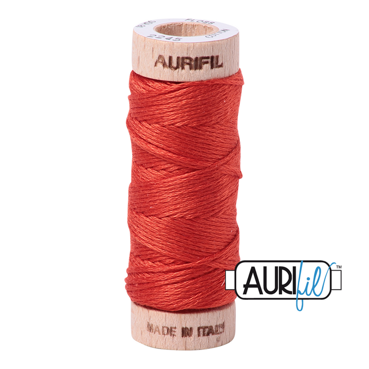 #2245 Red Orange Aurifil Cotton Thread