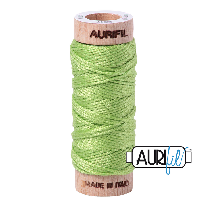 #5017 Shining Green Aurifil Cotton Thread